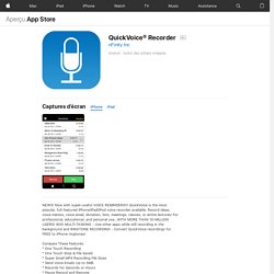 QuickVoice® Recorder