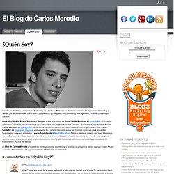 El Blog de Carlos Merodio