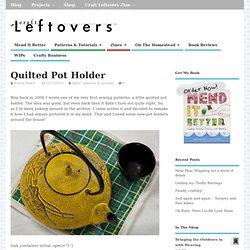 Quilted Pot Holder