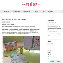 BERNINA USA’s blog, WeAllSew, offers fun project ideas, patterns, video tutorials and sewing tips for sewers and crafters of all ages and skill levels.