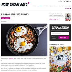 Quinoa Breakfast Skillet
