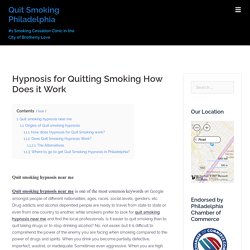 Quit Smoking Hypnosis Near Me