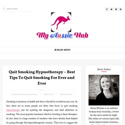 Tips to Quit Smoking Forever