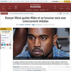 Kanye West quitte Nike et se tourne vers son concurrent Adidas