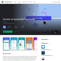 Quizlet: Learn Languages & Vocab with Flashcards - Apps on Google Play