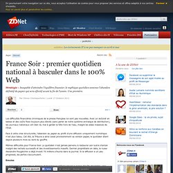 France Soir 1er à basculer dans le 100% Web