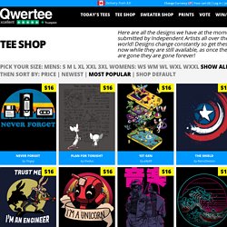 Qwertee : Limited Edition Cheap Daily T Shirts