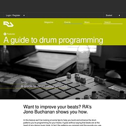 A guide to drum programming