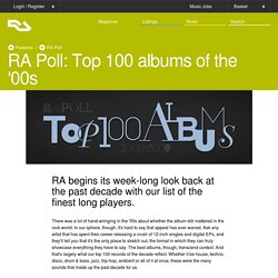 RA Poll: Top 100 albums of the '00s
