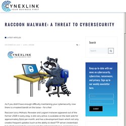 Raccoon Malware: A Threat to Cybersecurity