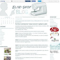 Tuto "gilet rangs raccourcis" de La Droguerie dit le "Gilet des blogueuses" - Ze Elise Shop