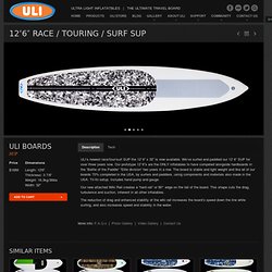 12’6″ Race / Touring / Surf SUP