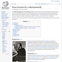 Piano Concerto No. 2 (Rachmaninoff)