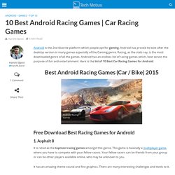 Best Racing Games for Android Free Download (Car / Bike)