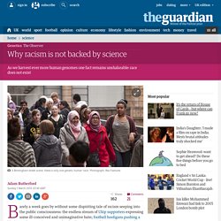 Why racism is not backed by science