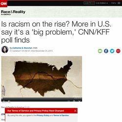 Racism is a 'big problem' to more Americans, poll finds