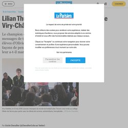 Lilian Thuram parle racisme au collège de Viry-Châtillon