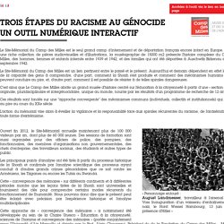Racisme au Genocide - Outil interactif - Camp des Milles