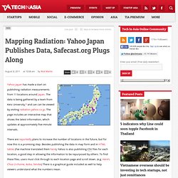Mapping Radiation: Yahoo Japan Publishes Data, Safecast.org Plugs Along