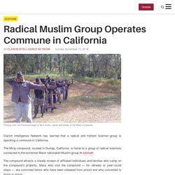 Radical Muslim Group Operates Commune in California