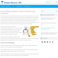 Cervical Radiculopathy- Causes, Symptoms and Treatment