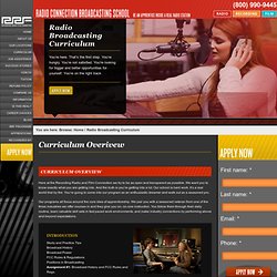 Radio Broadcasting Curriculum