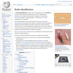 Radio-identification - wikipedia