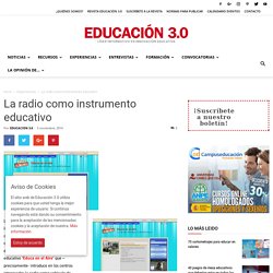 La radio como instrumento educativo