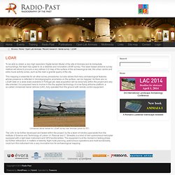 RADIO-PAST LiDAR