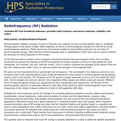 Radiofrequency (RF) Radiation