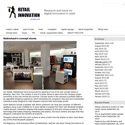 Radioshack’s concept stores « Retail Innovation