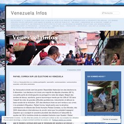8 déc. 2020 Rafael Correa sur les élections au Venezuela