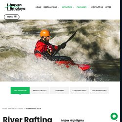 White Water rafting in Trishuli - Heaven Himalaya