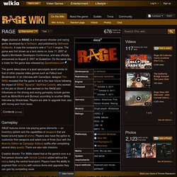 RAGE - RAGE Wiki
