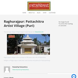 Raghurajpur: Pattachitra Artist Village (Puri) - Pattachitra