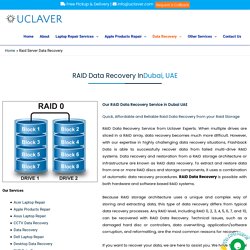 RAID Data Recovery Service in Dubai