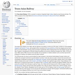 Trans-Asian Railway