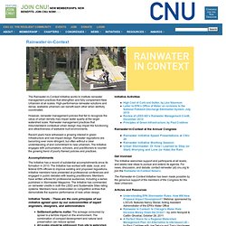 Rainwater-in-Context
