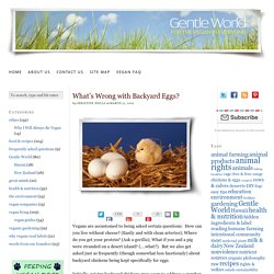 Raising Backyard Chickens for Eggs