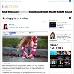 Raising girls as victims