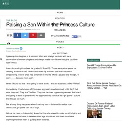 Raising a Son Within the Princess Culture