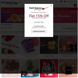 Send Rakhi to Pune – Rakhi Gifts Delivery in Pune with Free Shipping