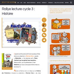 Rallye lecture cycle 3 : Histoire