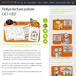 Rallye-lecture policier CE1-CE2