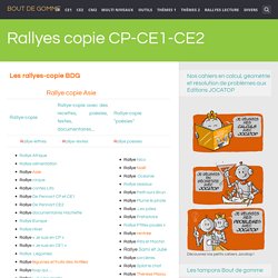 Rallyes copie CP-CE1-CE2
