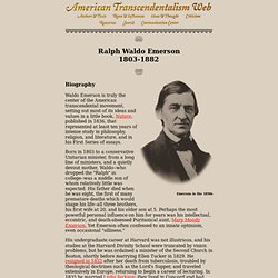 love essay ralph waldo emerson