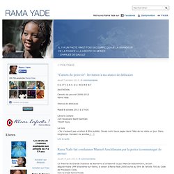 Rama Yade » Politique