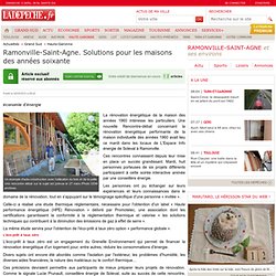 Ramonville-Saint-Agne. Solutions pour les maisons des années soixante - Haute-Garonne