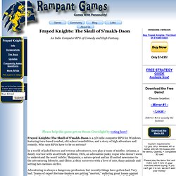 Rampant Games - Top Indie Games - Roleplaying, Strategy, Action, and More!