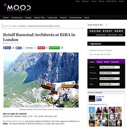 Reiulf Ramstad Architects at RIBA in London